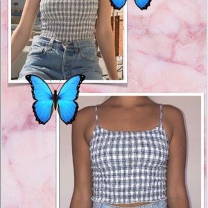 Brandy Melville scrunch tank top